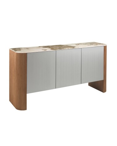 Aparador Madera Color Plata