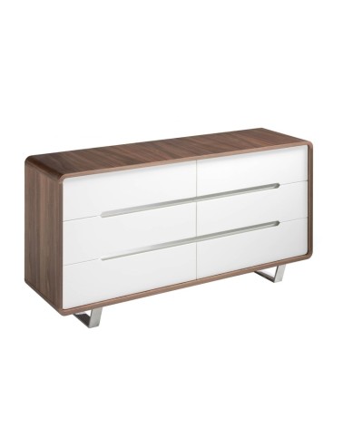 Cajonera de madera blanca