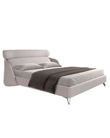 Cama tela color gris claro modelo 7161