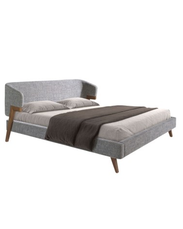 Cama tela color gris modelo 7173