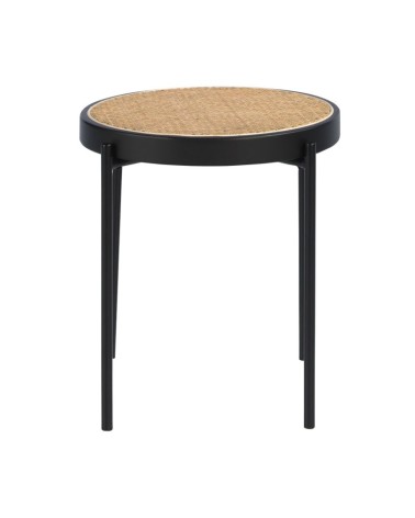  madera negra y acero negro