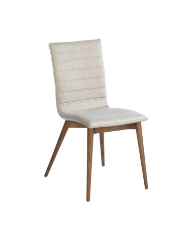 Silla de tela gris