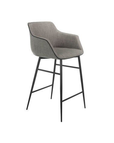 Taburete Tela Gris – Modelo 4089 Ángel Cerdá
