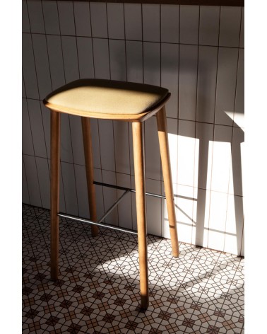 taburete Bisell tapizado con pad Buenos Muebles Gandía