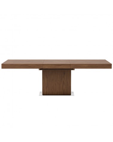 Mesa comedor rectangular de madera Nogal