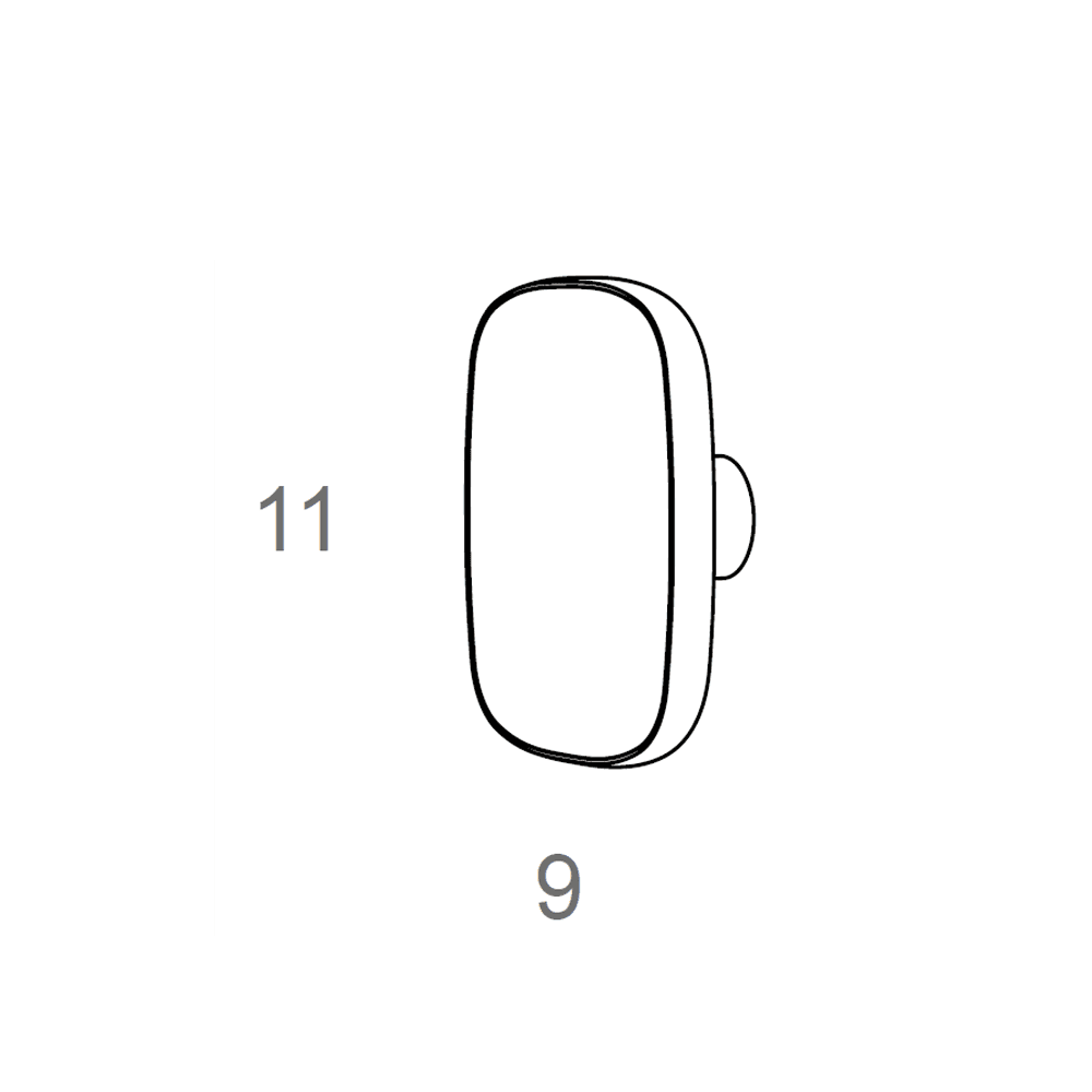 Perchero pared Goi Treku