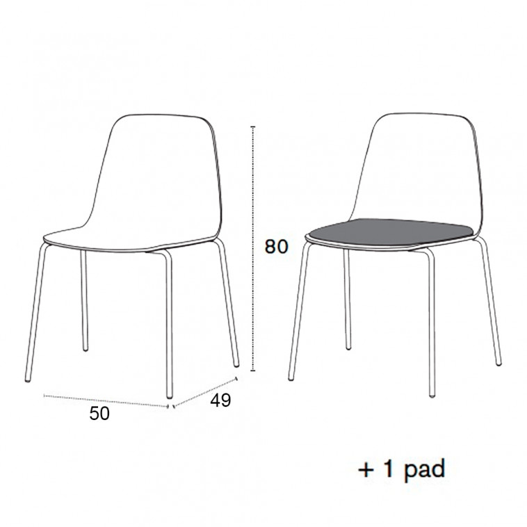Silla Bisell metal Treku