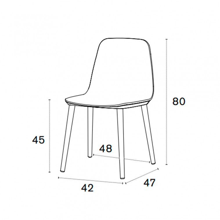 Silla Bisell madera sin pad Treku